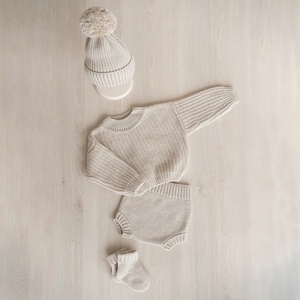 Nieuwe collectie unisex baby truisetje schattig baby meisjes vest gebreid trui wol katoen lente herfst winter met - Product Image 4