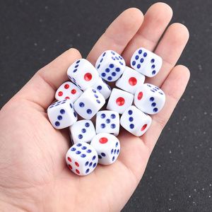 Wholesale Custom 13.5mm Six-sided Black-dot Plastic Casino <b>Dice</b> for Mahjong and Board Games - Product Image 4