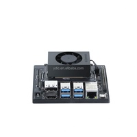 Kit de développement Jetson Xavier NX, mini-superordinateur IA pour l'informatique de périphérie avec ventilateur de refroidissement et alimentation, marque originale