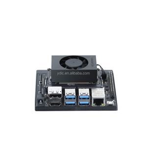 Jetson Xavier NX Developer Kit, Small AI Supercomputer for Edge <b>Computing</b>, with Cooling <b>Fan</b> and Power Supply - Product Image 4