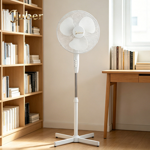 Ventilateur oscillant électrique en plastique de 16 pouces de haute qualité pour l'été, durable, pour usage domestique et hôtelier, vente en gros - Product Image 2