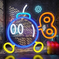 Enseigne néon LED moderne personnalisée pour logo d'entreprise, décoration murale, éclairage personnalisé pour bar, café, restaurant, vitrine de magasin