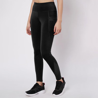 Leggings Deportivos de Cintura Alta para Mujer, Pantalones de Yoga sin Costuras, Tejido Transpirable, Ropa Deportiva Femenina