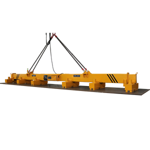 Industrielles Heben schwerer Stahlplatten verwendet Teleskop kran permanenter Hub elektro magnet - Product Image 1