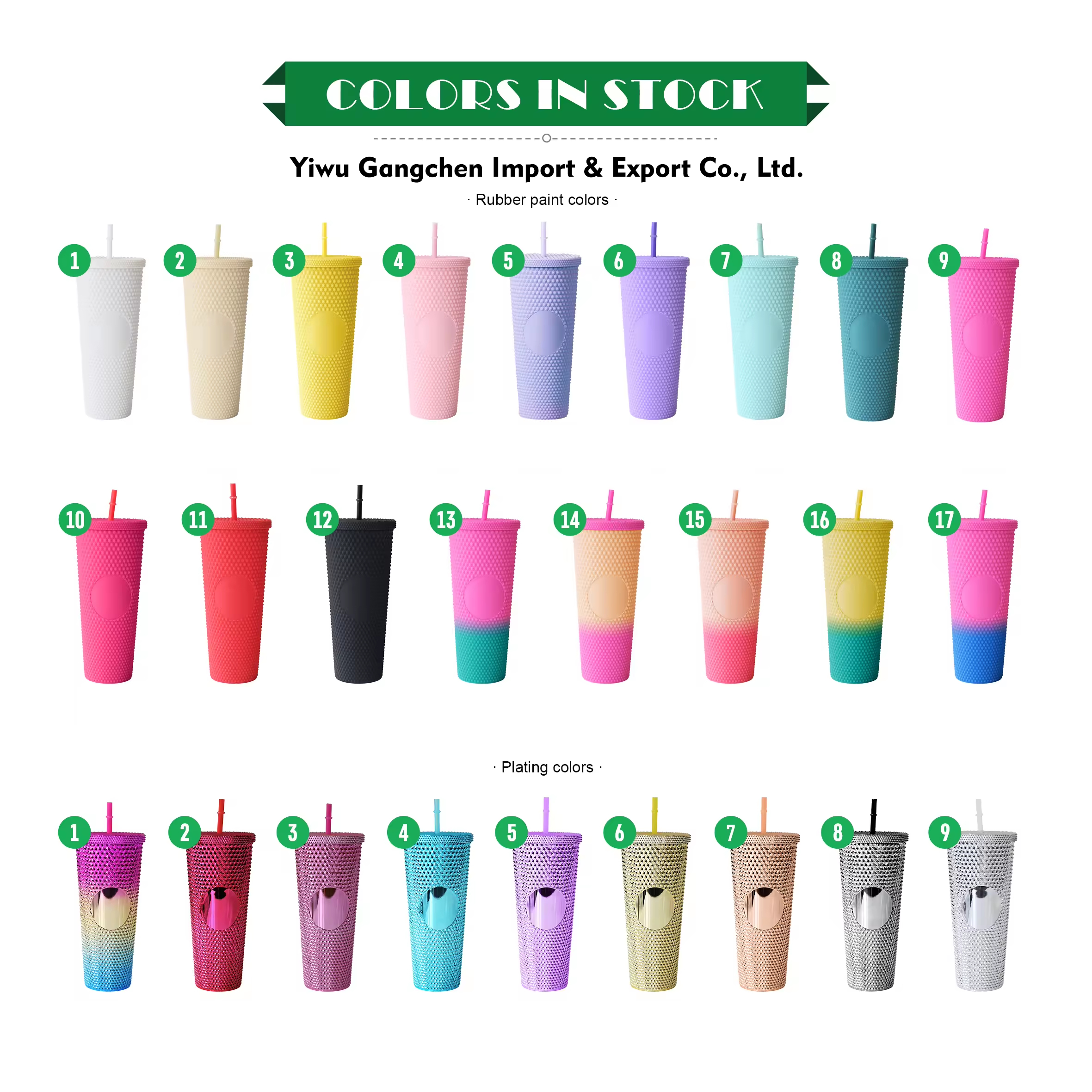 Couleur unie et galvanoplastie