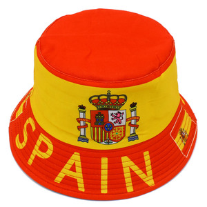 <span class=keywords><strong>Chapeau</strong></span> de pêcheur tendance aux couleurs du drapeau <span class=keywords><strong>espagnol</strong></span>, 100% coton, respirant, chaud, coupe-vent, protection solaire, pour hommes et femmes, toutes saisons - Product Image 2