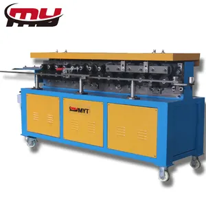 Máquina de bridas de ventilador TDF de chapa MYT/máquina de fabricación de Bridas/máquina formadora de bridas