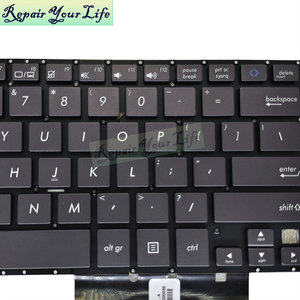 Clavier d'ordinateur portable anglais américain pour <span class=keywords><strong>ASUS</strong></span> EeePad Transformer TX300 TX300CA 0KN0-NY1UI13 0KNB0-3627UI00, sans rétroéclairage, neuf, noir - Product Image 3