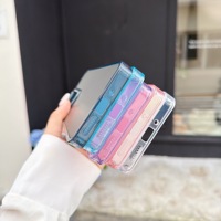 Étui fin transparent en TPU + acrylique à dégradé de couleurs pour Redmi 13 12C 13C 14C 5G A3 Pro A5 4G, coque simple antichoc