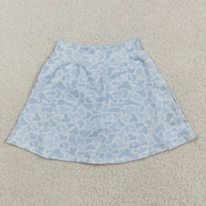 Faldas Deportivas de Yoga para Niñas RTS Sisters Wear, Estampado de Camuflaje, Faldas de Yoga para Verano - Product Image 4