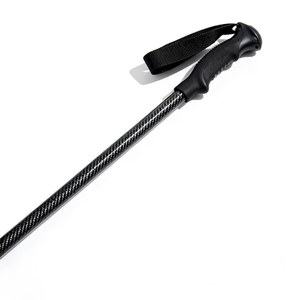 Bâton de randonnée réglable en fibre de carbone haute résistance pour la randonnée et les sports de plein air, tissage en fibre de carbone - Product Image 1