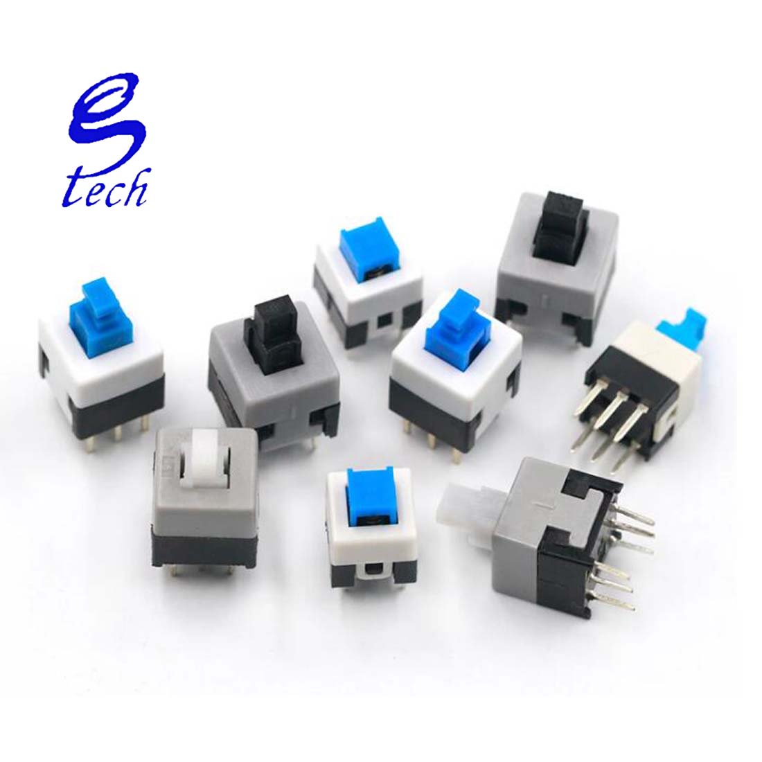 7*7 мм DIP 6-контактный 12 в 0,5 А кнопочный переключатель тактовый прямой подключаемый замок/самосброс микропрерыватель