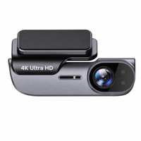 Enregistreur de conduite automobile 4K 2 canaux 170 degrés grand angle vision nocturne WiFi vue avant et arrière