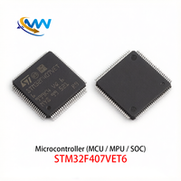Microcontrôleur STM32F407VET6 de la série Basic haute performance ARM Cortex-M4 avec DSP et FPU