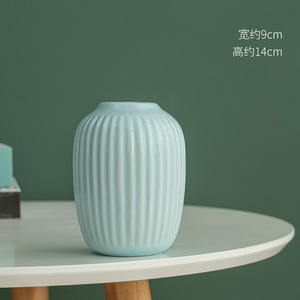 Venta caliente <span class=keywords><strong>Rosa</strong></span> Día de San Valentín Regalo del Día DE LA Madre para Mujeres Hogar Estilo Simple Moderno Nórdico INS Florero de cerámica - Product Image 3