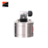 Industrial Oval Gear Flowmeter High Pressure 1000bar Stainless Steel Micro Liquid Flow Meter for Viscous Fluid Dosing Control