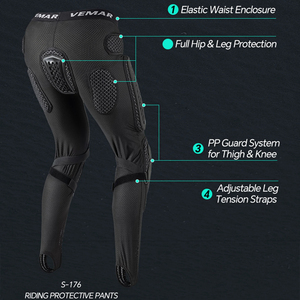 Giacca e Pantaloni Protettivi per Moto, Completo di Armatura per Motociclisti, Abbigliamento da Motocross per Uomo - Product Image 5