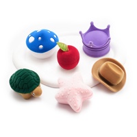 Boîte d'emballage de bijoux créative en peluche miniature pour Noël, Halloween, la Saint-Valentin, pendentif de bague, boucles d'oreilles
