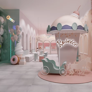 Design d'Interni per <span class=keywords><strong>Gelateria</strong></span> - Servizio Completo di Ristrutturazione e Decorazione Personalizzata per Negozi Commerciali - Product Image 4