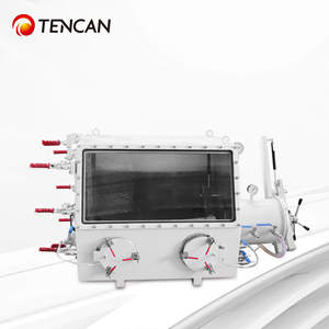 TENCAN 스테인리스 스틸 글러브 박스 12 시간 가스 저류 진공 챔버 실험실 운영 - Product Image 1