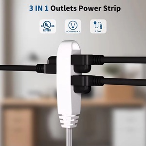 Cable de extensión USA 3 Outlets Power Strip Board - Product Image 5
