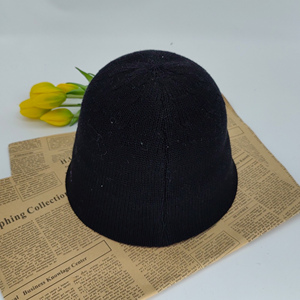 Nuevo sombrero de pescador de punto de lana MERINO personalizado de primavera y otoño para mujer - Product Image 1