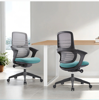 Chaises de bureau modernes ergonomiques mousse moulée par injection à l'intérieur et au dos inclinables et fonction de verrouillage à 3 positions
