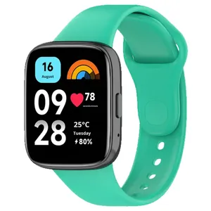 Bracelet de montre connectée en caoutchouc sport neuf d'usine, bracelet en silicone pour Redmi Watch 3 Active Lite Xiaomi - Product Image 4