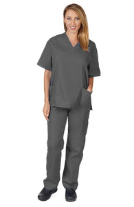Débarbouillettes <span class=keywords><strong>de</strong></span> médecin d'été Slim Uniforme d'infirmière Débarbouillettes pour hommes et femmes Robe chirurgicale légère à manches courtes - Product Image 5