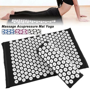 Elegante Set de Yoga y Acupresión para Uso Doméstico: Colchoneta y Almohada para Masaje, Alivio y Relajación - Product Image 4