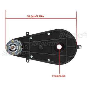 ชุดเกียร์ไฟฟ้า 2 ชิ้น/ชุด 6V 550 12000RPM-20000RPM สำหรับรถเด็ก จักรยานเด็ก รถขี่เล่น มอเตอร์ - Product Image 6