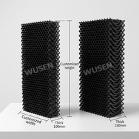 Coussin de refroidissement évaporatif en plastique pour système de refroidissement des poulaillers