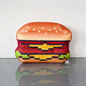 Arco Gonfiabile a Forma di Hamburger per Eventi di Apertura, Personalizzabile per Fast Food e Negozi di <span class=keywords><strong>Bubble</strong></span> Tea - Product Image 2