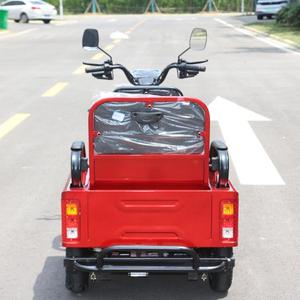 Mini Triciclo al Mejor Precio para Adultos, Diseño de Carrocería Abierta para Transporte de Pasajeros, Voltaje de 48v - Product Image 5