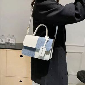 I-0302 Wholesale Fashion PU Leather Ladies Handbags Square Underarm Crossbody Shoulder Bags Single Strap Chains Autumn Spring - Product Image 4