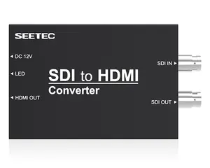 SEETEC 高清/SD-SDI 到 HDMI 视频转换器，用于下行设备