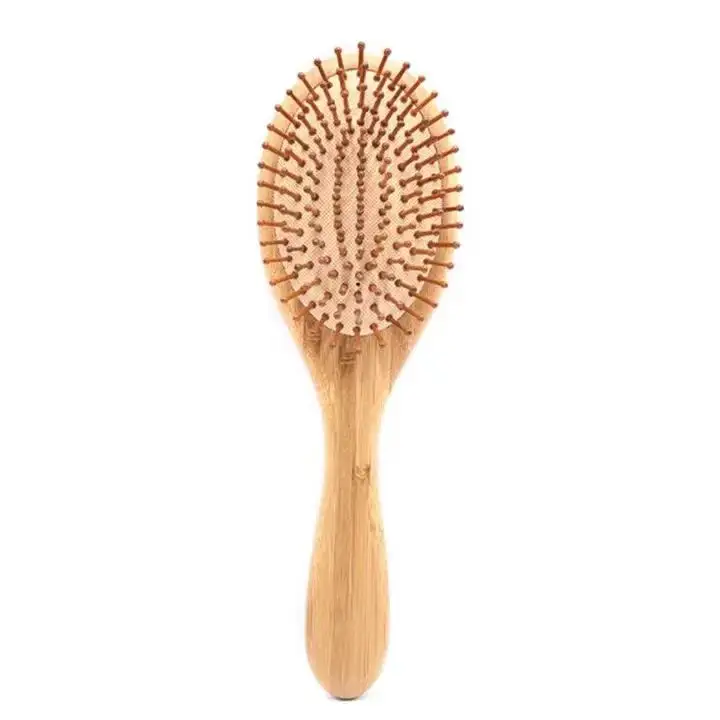 Manufacturer's direct sales of hair care and health care bamboo air cushion comb care straight hair massage easy to carry