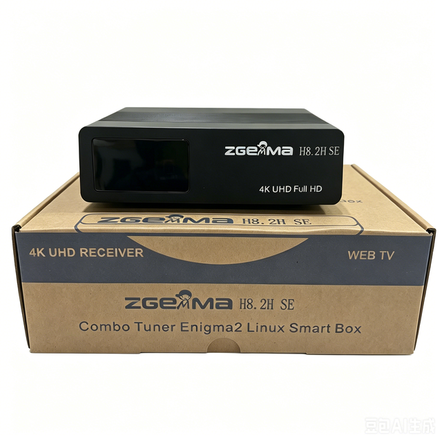 ZGEMMA H8.2H SE 4K UHD Enigma2 Receiver DVB-S2 DVB-C DVB-T2 Combo Decoder H.265 HEVC 2.4G WiFi Smart Set Top Box