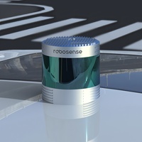 Sensor LiDAR Híbrido de Estado Sólido RoboSense Original Ruby Plus de 128 Haces y 250 m, Precisión de 2 cm, Campo de Visión Vertical de 40° para Aplicaciones Autónomas