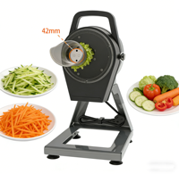 Machine à découper les légumes électrique professionnelle pour la préparation de chili et d'oignons verts en bouchées, idéale pour les commerces alimentaires et les restaurants