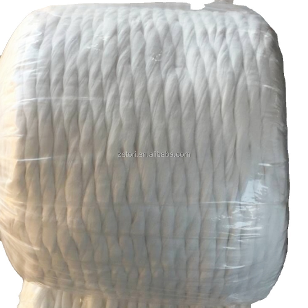 Абсорбирующая хлопковая Серебристая/хлопчатобумажная полоса/хлопчатобумажная катушка для салона красоты