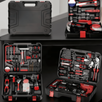 Perangkat Perkakas Rumah Tangga Profesional Multi-bagian dengan Kotak FY-6011-6012 Set Perkakas Tangan untuk Perbaikan Rumah dan Listrik OEm