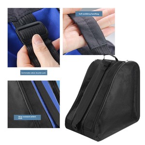 <span class=keywords><strong>Bolsa</strong></span> <span class=keywords><strong>para</strong></span> <span class=keywords><strong>Patines</strong></span> de Hielo y <span class=keywords><strong>Patines</strong></span> de Ruedas, Gran Capacidad, Transpirable, Resistente, <span class=keywords><strong>para</strong></span> Niños, Acolchada, Individual y Doble - Product Image 4