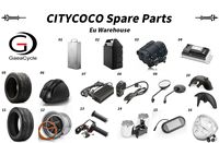 Guidon de Scooter électrique avec clé pour Citycoco E chopper M1 M1P M2 et M8