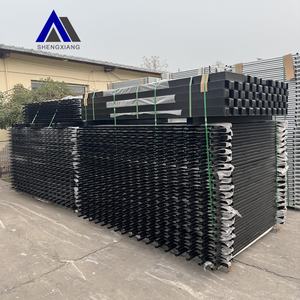 Shengxiang facilmente assemblato ornamentale in acciaio steccato cancello scorrevole pannello di recinzione tubolare per il giardino scherma - Product Image 4