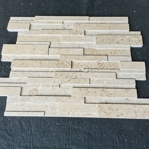 Revêtement mural flexible en pierre naturelle, carrelage souple rectangulaire <span class=keywords><strong>rustique</strong></span>, <span class=keywords><strong>ardoise</strong></span> noire coupée à la taille voulue pour les applications en extérieur et dans les parcs. - Product Image 1