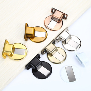 Zinc Alloy Magnetic <b>Door</b> <b>Catch</b> Minimalist Design For Bedroom <b>Door</b> Stopper Silent Operation - Product Image 3