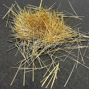 20/0.2 स्टील फाइबर मूल्य कांस्य को कवर किया गया चीन निर्माण सामग्री ठोस सुदृढीकरण माइक्रो स्टील फाइबर - Product Image 1