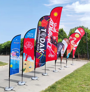 Drapeaux à plumes personnalisés, bannières promotionnelles de haute qualité pour l'extérieur, drapeaux de plage accrocheurs, conçus pour les événements professionnels - Product Image 5