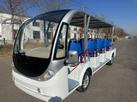Bus touristique électrique Renqi 11 places avec porte-bagages pour hôtel, parc, station balnéaire, Shandong